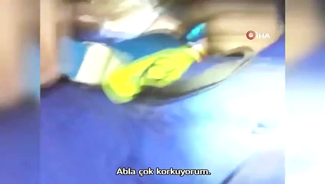 İnci enkaz altında böyle kurtarılmayı bekledi: “Abla çok korkuyorum...Elimi tutar mısın?'