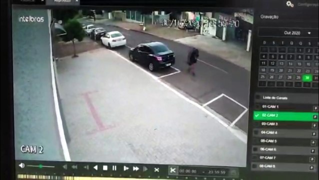 Câmera flagra furto de moto no Bairro Coqueiral