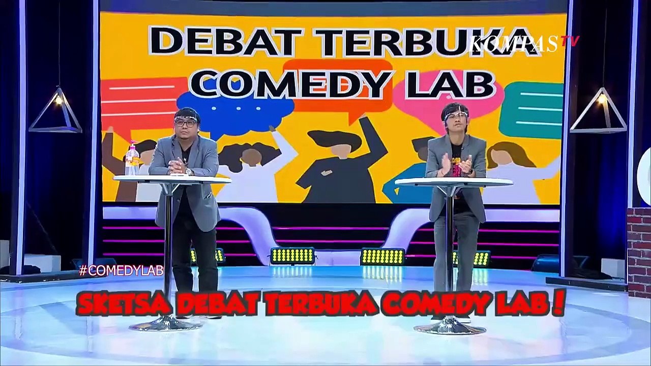 Debat Heri Horeh Vs Indra Jegel: Menikmati Bubur Diaduk atau Tak Diaduk - COMEDY LAB (PART 1)