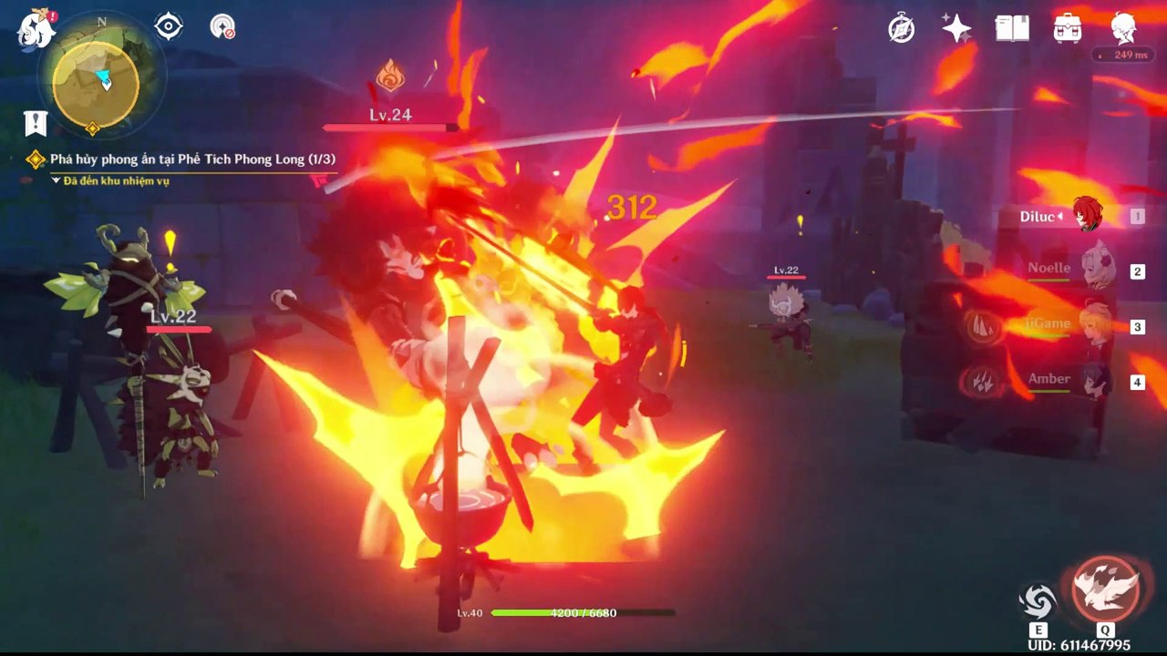 Genshin Impact - Phá hủy phong ấn tại phế tích phong long [P2]