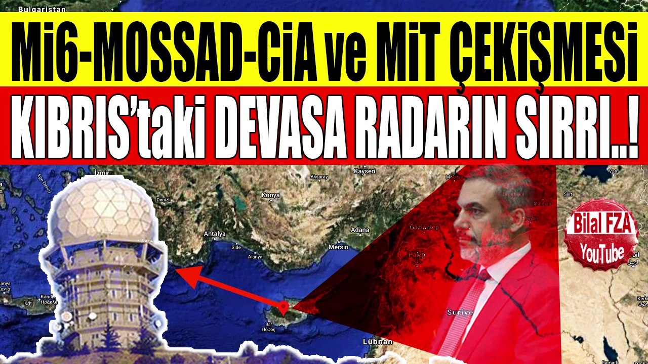 Kıbrıstaki Devasa Radarın Sırrı BİZİ GÖZETLEYENLER MİTLENDİNİZ