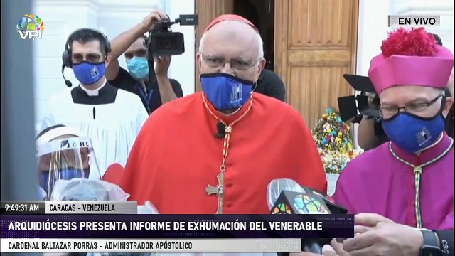 En Vivo - Feligreses se concentran en oración por José Gregorio Hernández