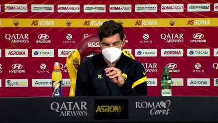 La conferenza stampa di Fonseca prima di Roma-Fiorentina (31/10/2020)