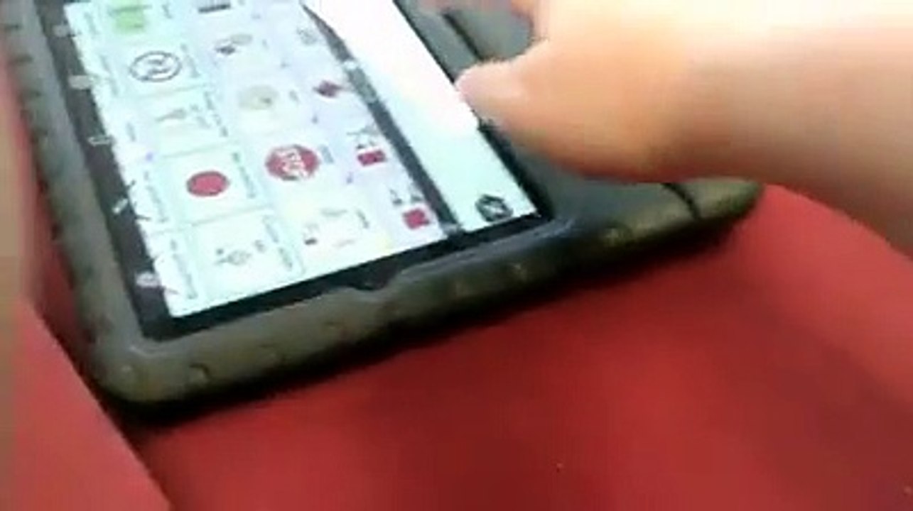 Using Proloquo2go to play pool & request negative