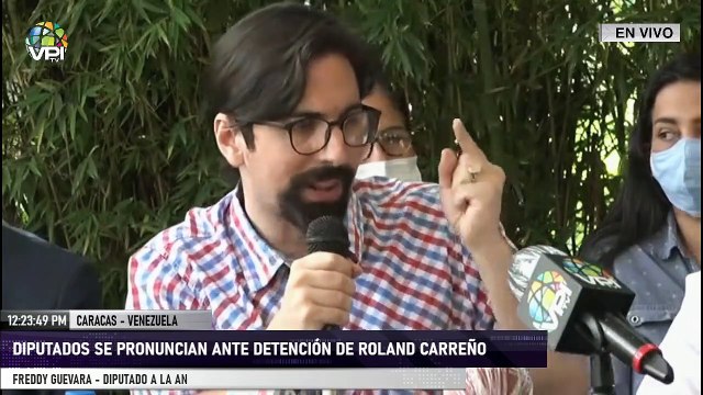 En Vivo - Diputados se pronuncian ante detención de Roland Carreño