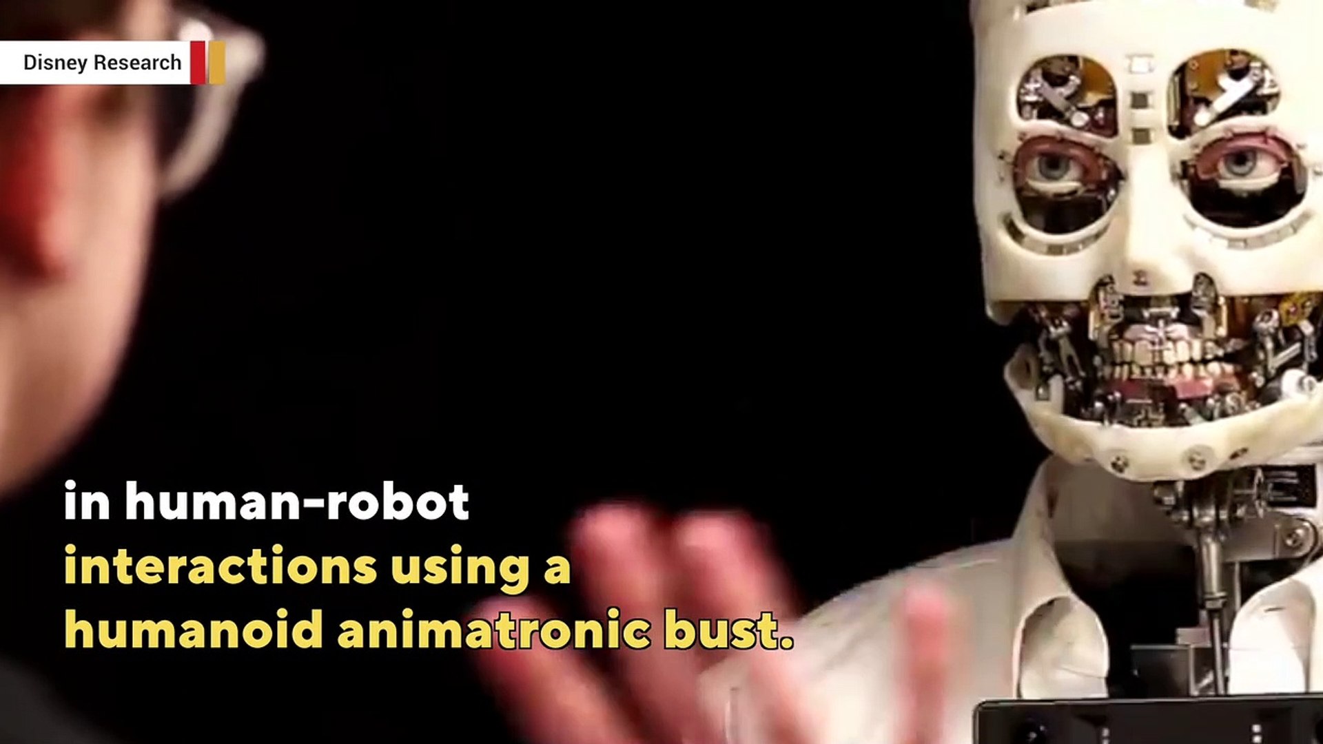 Disney reveals Robot with Human Gaze