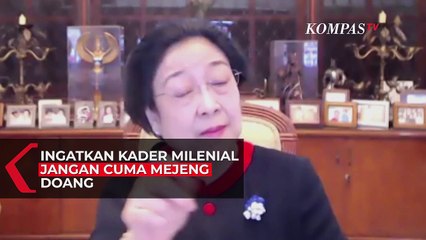Sindir Kader PDIP Milenial, Megawati: Jangan Mejeng-Mejeng Doang