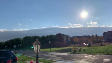Shelf cloud above State College