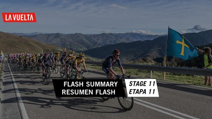 Resumen Flash / Flash Summary - Etapa 11 | La Vuelta 20