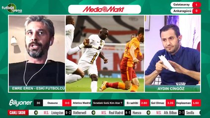 Emre Eren: "Galatasaray'da tebrik edeceğim tek futbolcu Luyindama"