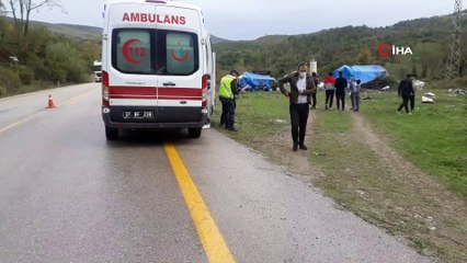 Gezmeye giden Azerbaycanlı öğrenciler kaza yaptı: 1’i ağır 3 yaralı