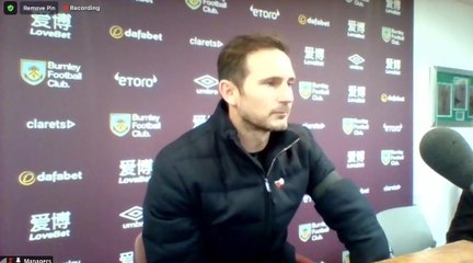 Lampard pleased after Chelsea win at Burnley