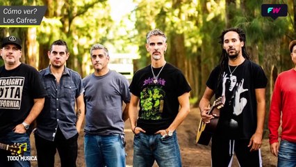 TM. News de Los Cafres, Indios y Turf cantando “Loco un poco” con Cucho Parisi.