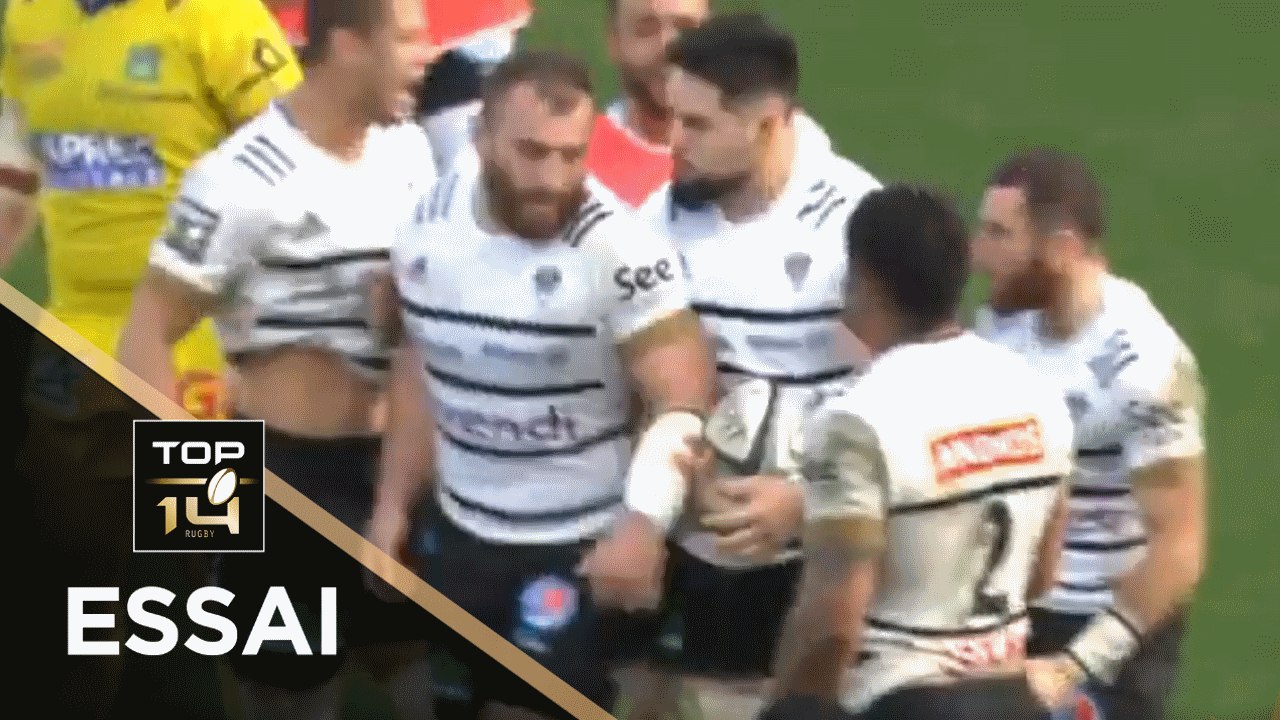 TOP 14 - Essai de Simon-Pierre CHAUVAC (CAB) - Brive - Clermont - J7 - Saison 2020/2021