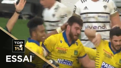 TOP 14 - Essai d'Etienne FOURCADE (ASM) - Brive - Clermont - J7 - Saison 2020/2021