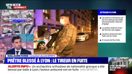 Prêtre blessé à Lyon: le tireur en fuite - 31/10