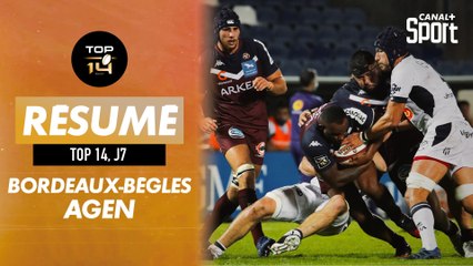 Le résumé de Bordeaux-Bègles / Agen