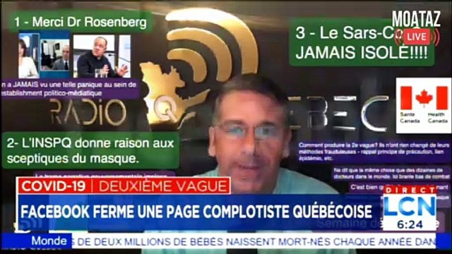 Facebook ferme une page complotiste québécoise. #Facebook #Nouvelle #Coronavirus