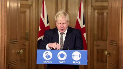 Boris Johnson announces second Covid-19 lockdown between 5 November and 2 December and extension of furlough scheme