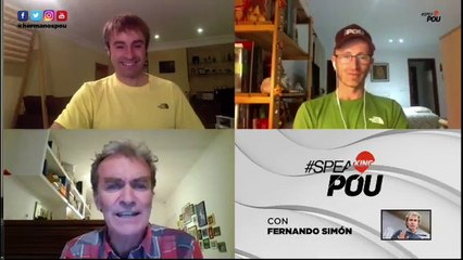 Fernando Simón cuenta chistes de enfermeras en una charla con los Hermanos Pou