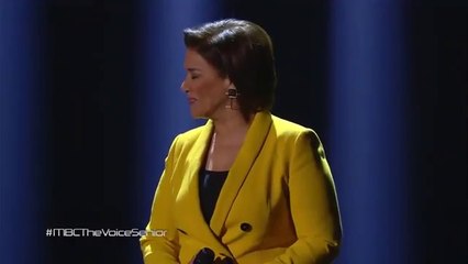 سعاد حسن صاحبة الصوت الكبير تغني لأم كلثوم \the voice senior arab 3