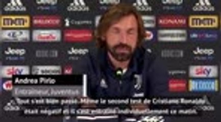 Coronavirus - Pirlo : "Ronaldo sera dans le groupe dimanche"