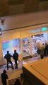Asalto a una tienda durante las protestas en Logroño