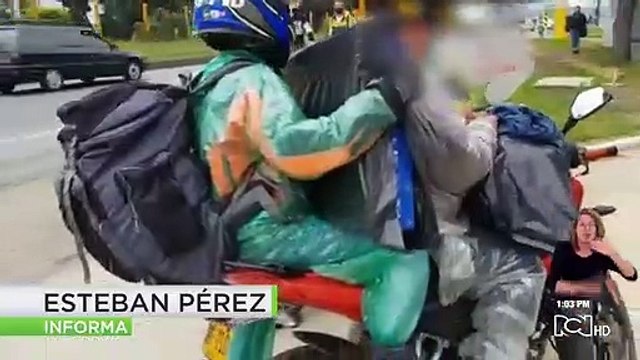 Cada 30 segundos sancionan un motociclista en Colombia por no respetar las normas