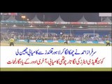 Sarfaraz's last ball six snatched victory from LQ, Watch Last moments of match