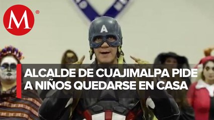 Alcalde de Cuajimalpa envía mensaje en redes sociales para no pedir "calaverita"