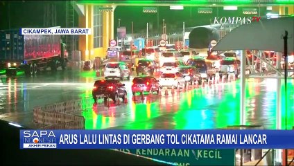 Download Video: Ini Pantauan Arus Balik Pasca Libur Panjang di Tol Purbaleunyi, Puncak dan Tol Cikampek