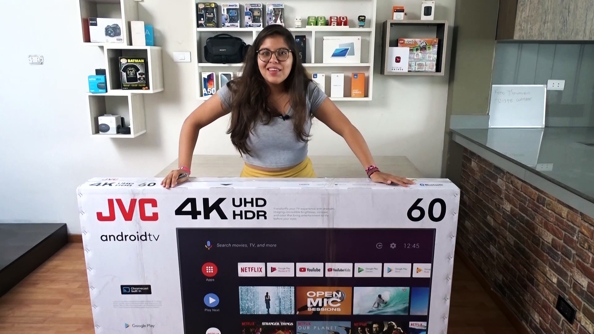 Unboxing JVC con Android Tv - Vídeo Dailymotion