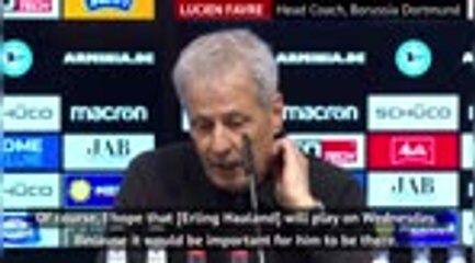 Haaland rested for Dortmund win over Bielefeld due to knee issue