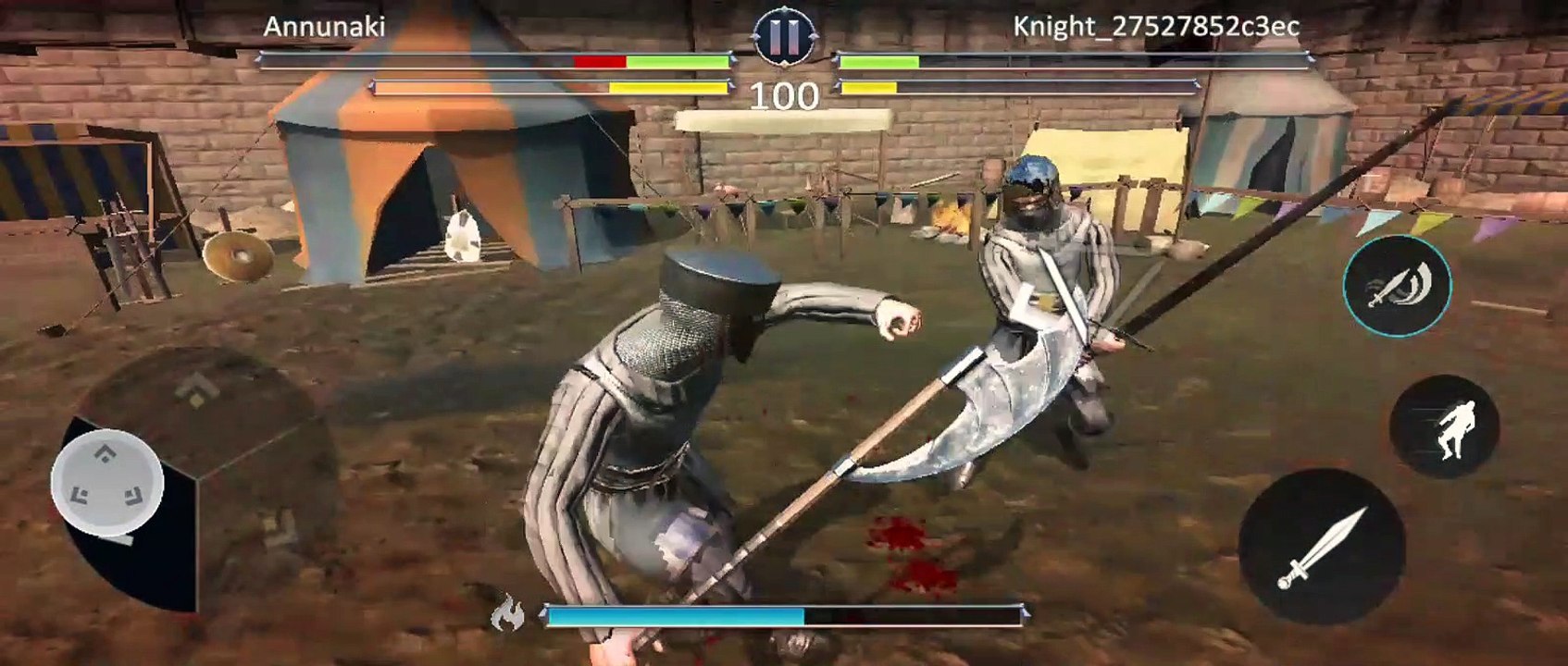 Knight Fight 2 Axe Android Gameplay