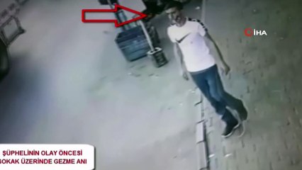 Kapkaççı önce kameraya sonra polise yakalandı