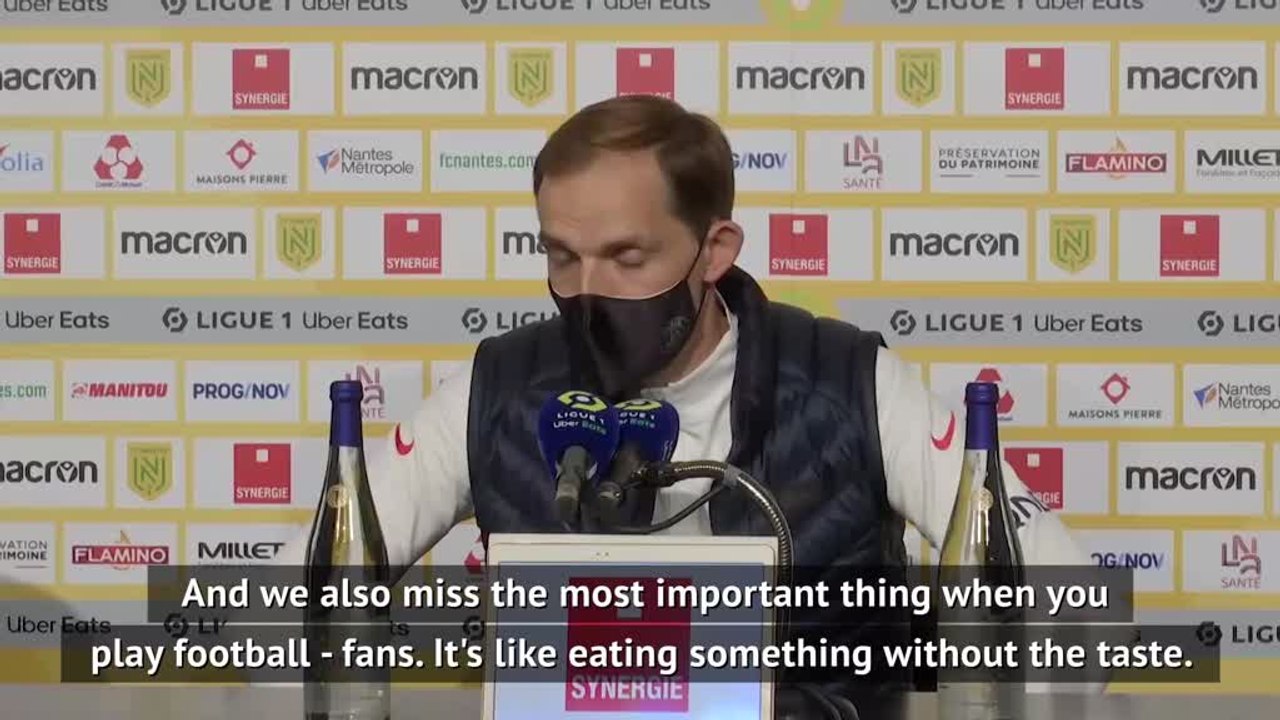 PSG missed the fans in win at Nantes - Tuchel