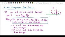 Integral test, DCT, LCT - LCT and 1 over square root of 4n squared plus 1