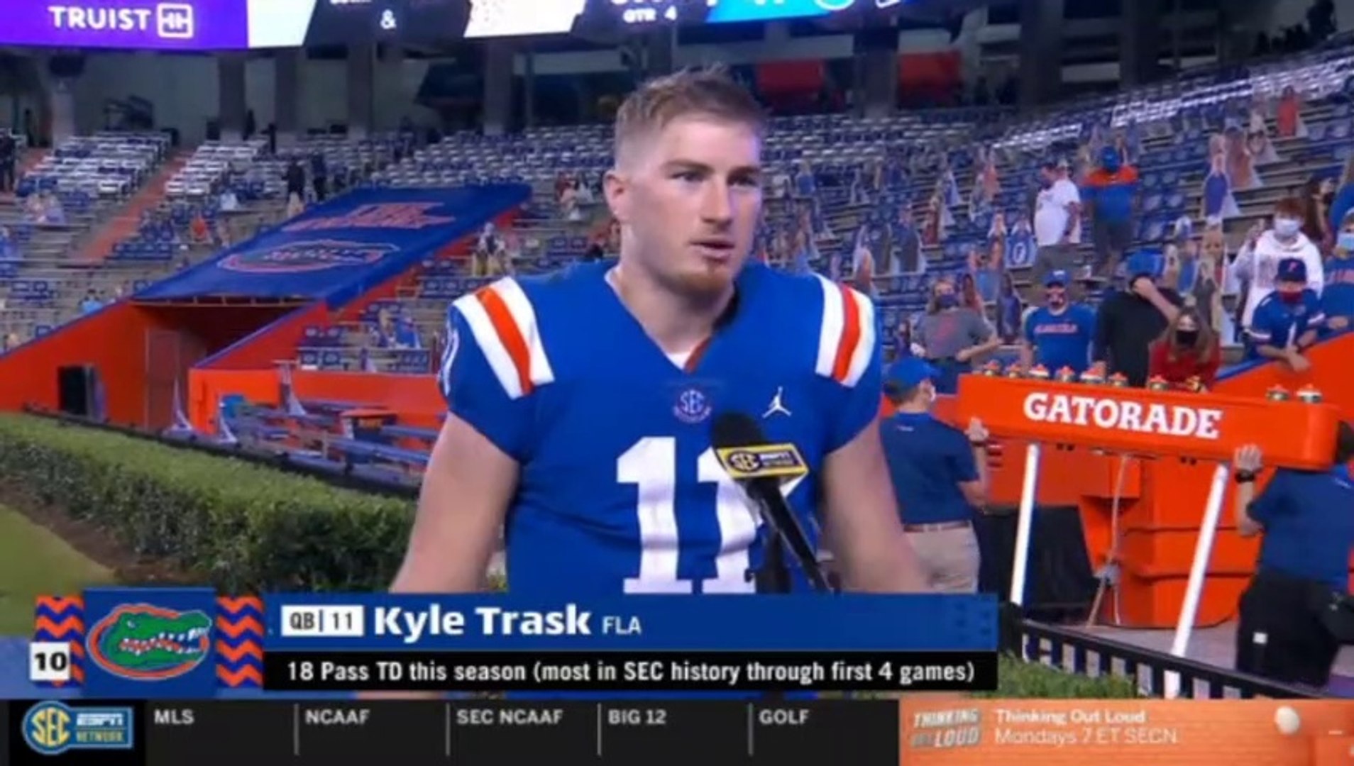 No. 9 Florida QB Kyle Trask called upon for first start since '12 Florida &  Sun News - Bally Sports