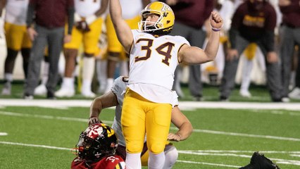 Minnesota Misses Extra Point in Overtime to Lose game against Maryland