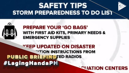 Ang mga tugon ng gobyerno ukol sa bagyong #RollyPH