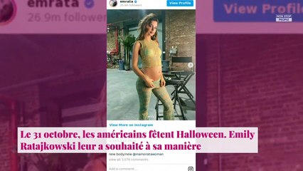 Emily Ratajkowski enceinte : elle refait la célèbre photo de Demi Moore dans Vanity Fair