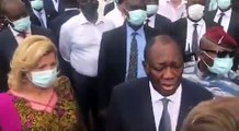Interrogé sur le sujet du 3e mandat, Alassane Ouattara pique une colère