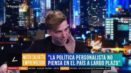 Salvatto:"La política personalista no piensa en el país a largo plazo"
