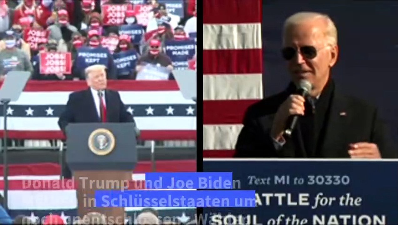 Obama hilft Biden im Wahlkampf-Endspurt