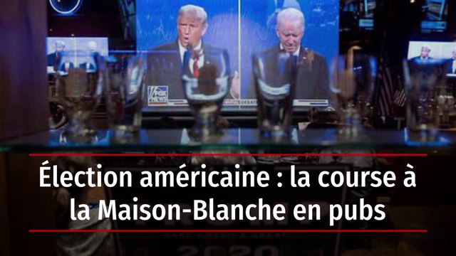 Élection américaine : la course à la Maison-Blanche en pubs