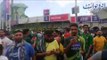 Pakistani Fans Celebrating Match Win From Afghanistan outside Leeds Stadium