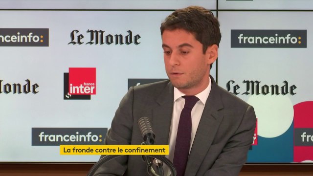 Gabriel Attal : Ne pas préciser que le décret [gouvernemental] l'emporte sur les arrêtés municipaux [sur la réouverture des commerces] c'est faire prendre des risques aux commerçants qui peuvent ensuite être verbalisés