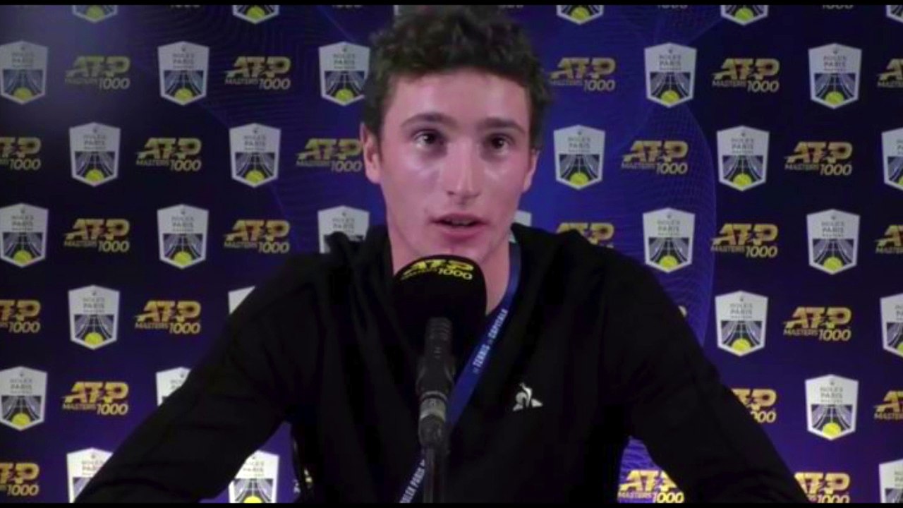 Rolex Paris Masters 2020 - Ugo Humbert est 32e à l'ATP : "L'année n'est pas finie mais c'était mon objectif de finir tête de série"