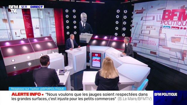 Les commerces de proximité sont essentiels donc je veux leur dire que je les soutiens , Bruno Le Maire - 01/11