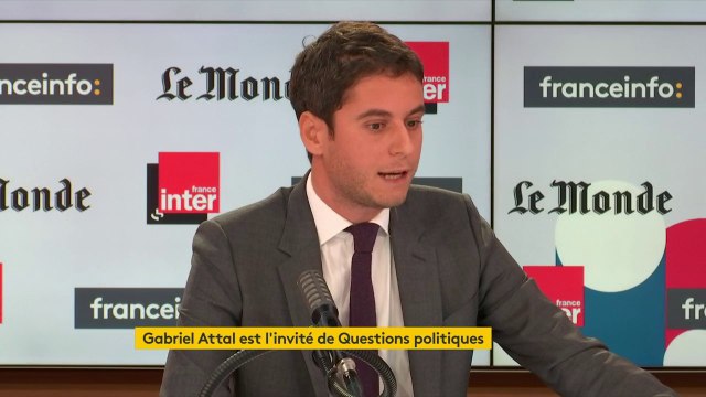 Gabriel Attal : Le président de la République et le gouvernement protègent nos journalistes, nos dessinateurs, nos caricaturistes, dans leur droit le plus absolu à caricaturer et à dessiner